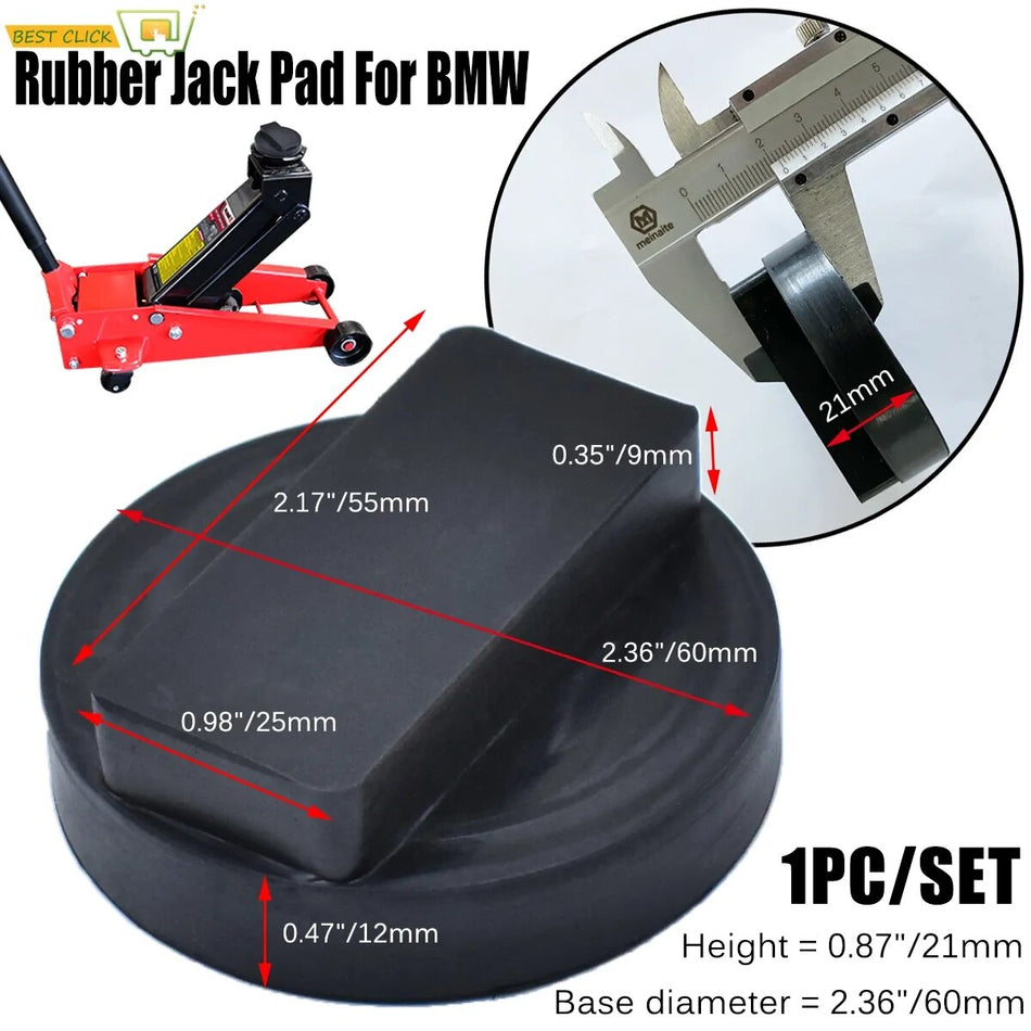 Rubber Jack Pad Lift Adaptor Floor For BMW 3 4 5 Series E46 E90 E39 E60 E91 E92 1M M3 M5 M6 F01 F02 F30 F10 X1 X3 X5 X6 Z4 Z8