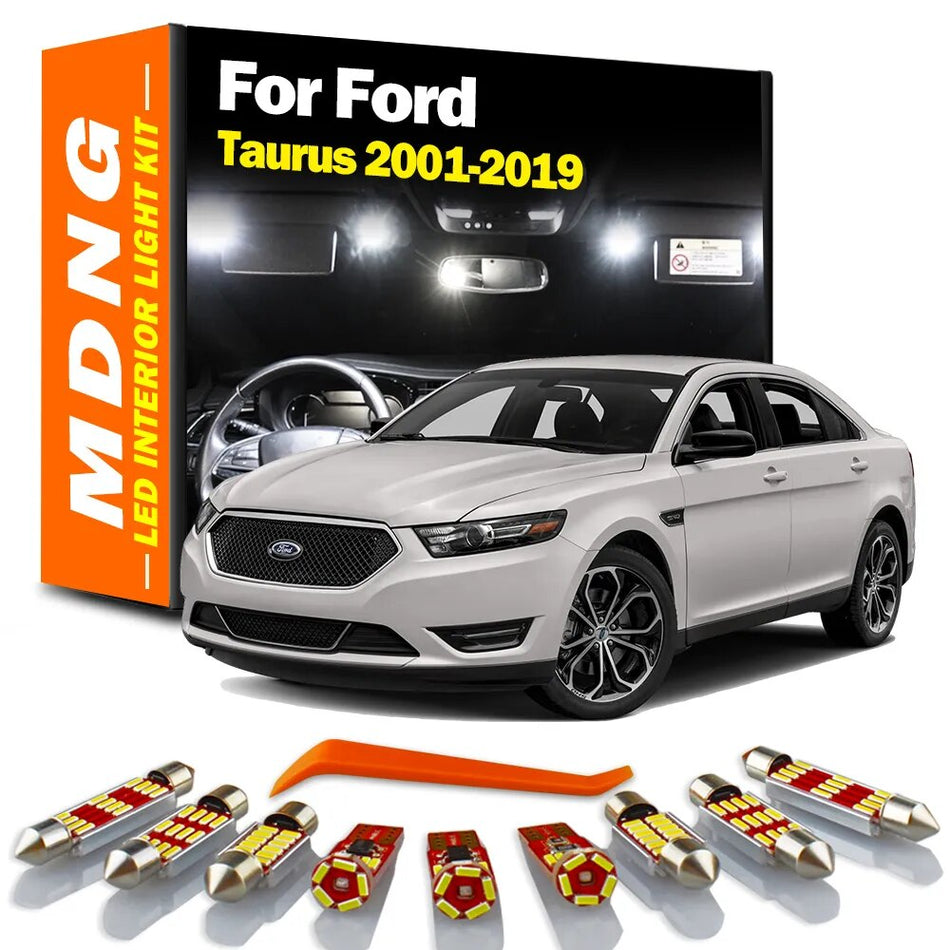 MDNG Canbus LED Interior Map Dome Light Kit For Ford Taurus 2001-2010 2011 2012 2013 2014 2015 2016 2017 2018 2019 Car Led Bulbs