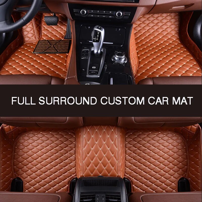 Car Floor Mat For MERCEDES BENZ W169 W176 W245 W246 W203 W204 W205 W211 W212 W213 W126 W140 W463 C117 C218 C219 X164 X204 AMG