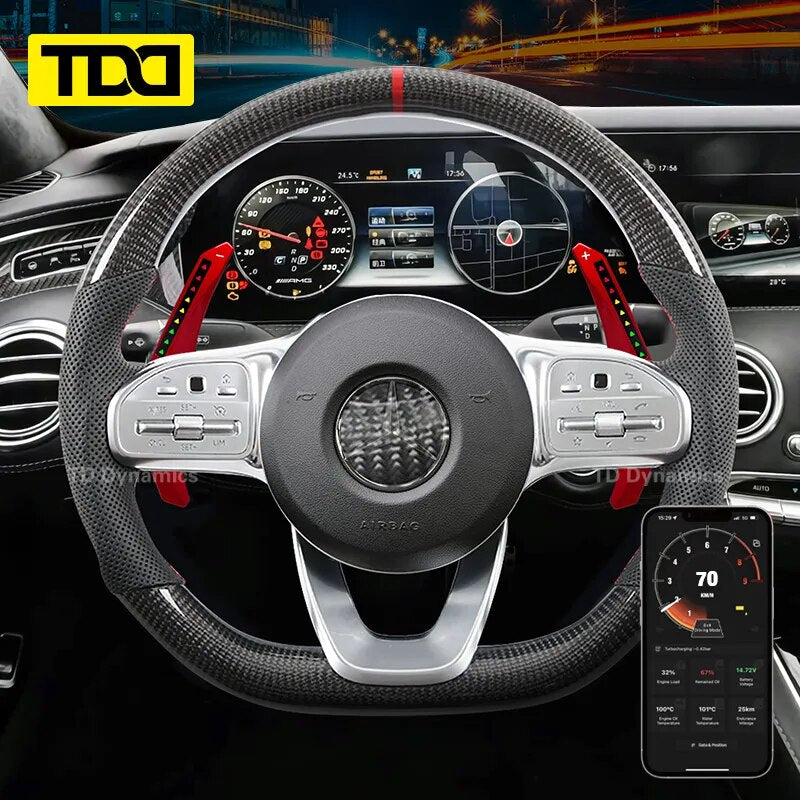 TDD Smart Paddle Shifter Model Smart ONE for  Mercedes Benz C43 SLC43 GLC43 GT E53 CLS53 GT53 GLE53