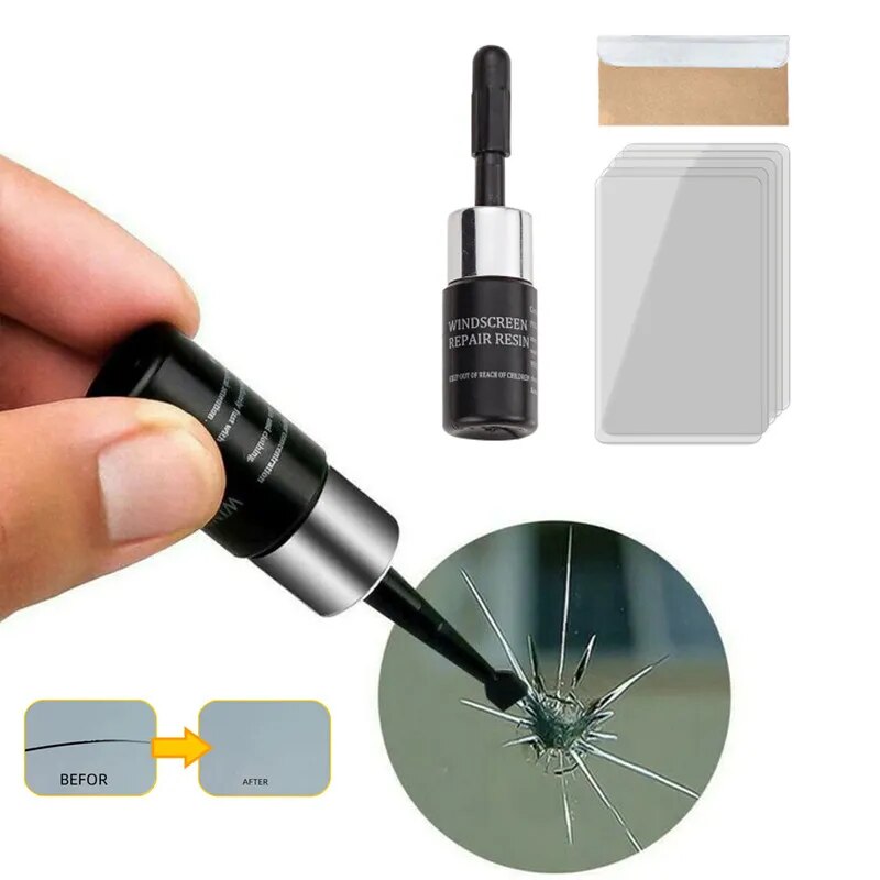 DIY Car Windshield Repair Tool Upgrade Automotive Glass Nano Repair Fluid Windshield Scratch Crack Restore Auto Window Repair