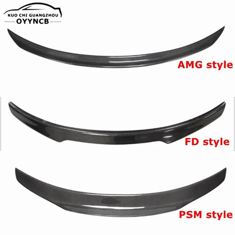 For W118 C118 Carbon Fiber Rear Trunk Spoiler For Mercedes Benz CLA Class CLA35 CLA180 CLA200 CLA250 CLA45 AMG Line 2019-2023