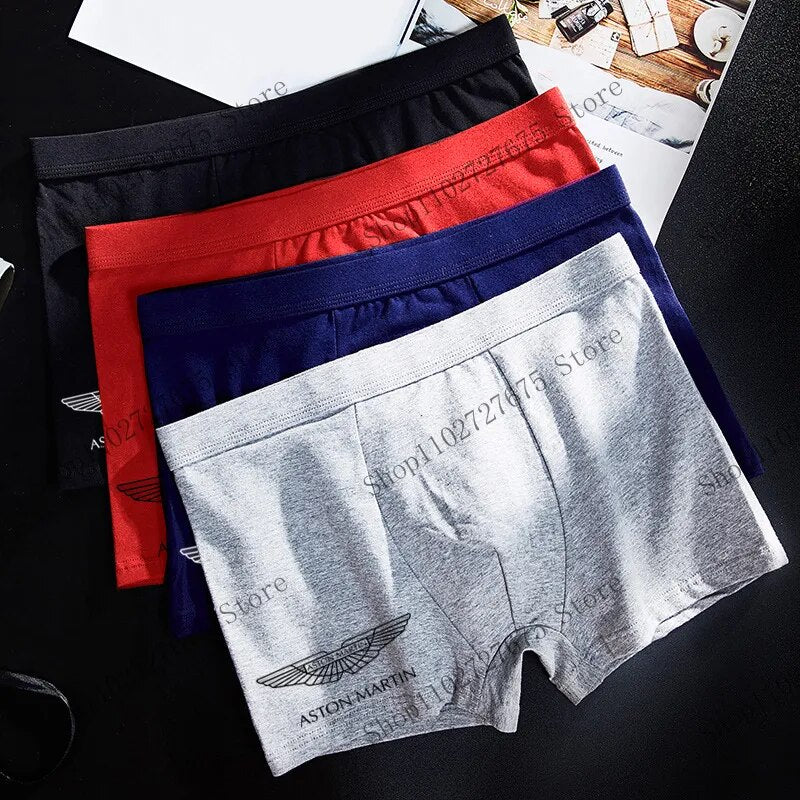 Men's Underwear Sexy boxers Cotton men's Aston Martin Panties Fashion boxers Men's underwear Men's underwear boxer shorts