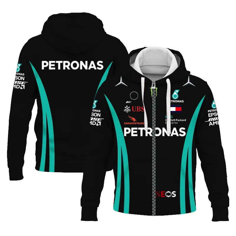 For Mercedes Benz Team Hoodie Keto 2023 Season F1 Formula One Casual Sweatshirt Men_s Breathable Hoo