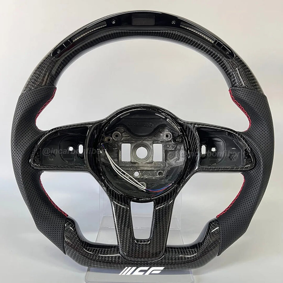 Carbon Fiber LED  Steering Wheel for Mercedes Benz C63 E63 GT63 S63 GLC63 G63 GLS63 GLE63 SL63 CLS63